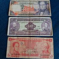 banconote Venezuela 