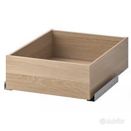 Cassetti Komplement Ikea Pax effetto rovere
