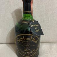 Bottiglia whisky Highland Park 1958