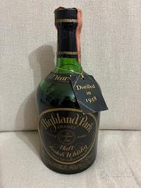 Bottiglia whisky Highland Park 1958