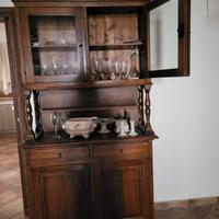 Vetrina legno massello, artigiani toscani.