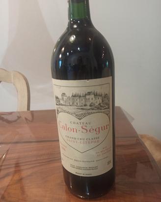 Vino pregiato Francese  Calon Segue 1996 L 1,5