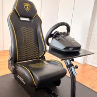 Postazione Sim Lamborghini + Logitech G29(PS4/PS5)