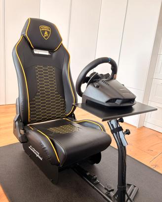 Postazione Sim Lamborghini + Logitech G29(PS4/PS5)