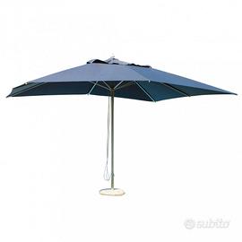 Ombrellone Giardino 3x4m Alluminio con Mantovana
