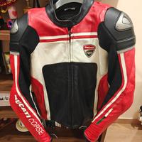 Giacca in Pelle Dainese Ducati Corse Taglia 48