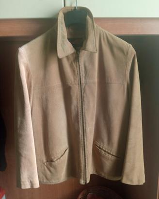 Bomber in pelle da donna vintage