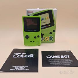 Nintendo Game Boy Color Verde Lime CGB-001 Pal