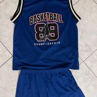 COMPLETO BASKET VINTAGE/RETRÒ "89 CHAMPIONSHIP"