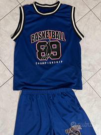 COMPLETO BASKET VINTAGE/RETRÒ "89 CHAMPIONSHIP"