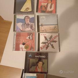4 cd originali rino gaetano + 3 raccolte