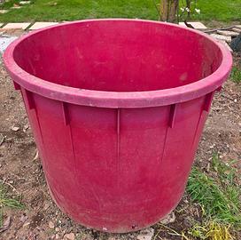 Mastellone rotondo vinaccia 500 litri, da riparare