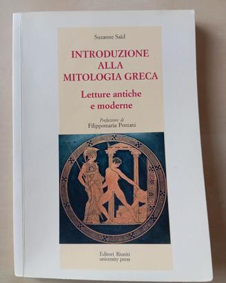 libro "Introduzione alla mitologia greca"