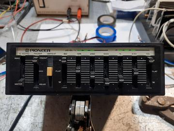 Equalizzatore grafico auto anni 80 Pioneer BP-720