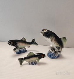 Miniature pesci in porcellana bone China