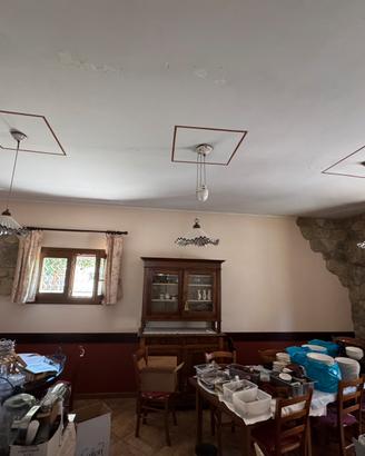 3 lampadari sospensione ceramica bianca