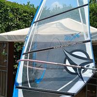 Vela Windsurf da Mt 5.6 Rig Completo