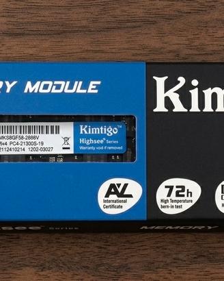 RAM DDR4 16 GB - 1 Modulo