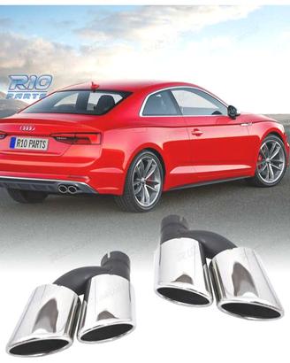 TERMINALI SCARICO AUDI LOOK S