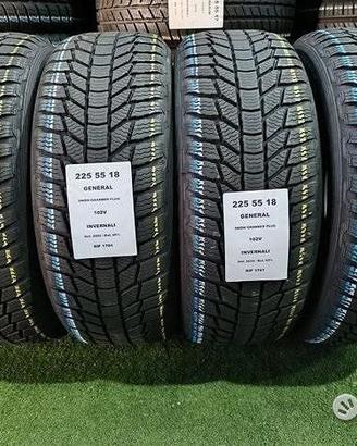 4 gomme 225 55 18 GENERAL RIF1781