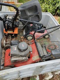 attrezzi x giardino da riparare