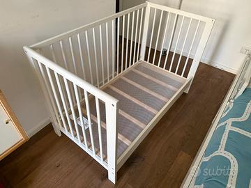 Lettino Culla Ikea gulliver bianco