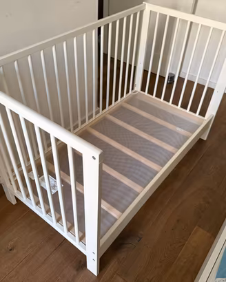 Lettino Culla Ikea gulliver bianco