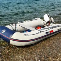 Tender Yam 310 con motore Johnson 9,9