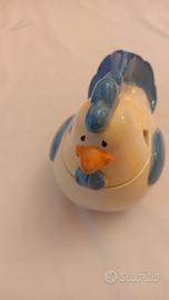 Zuccheriera gallina in ceramica