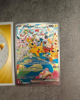 Pikachu EX 30* Anniversario 