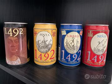 Set 4 lattine Colombo 1492 - settembre 1993