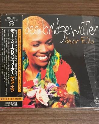 Dee Dee Bridgewater Dear Ella cd Japan press