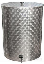 serbatoio in acciaio inox x uso alimentare 100 lit