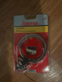 Lucchetto di sicurezza hama per notebook