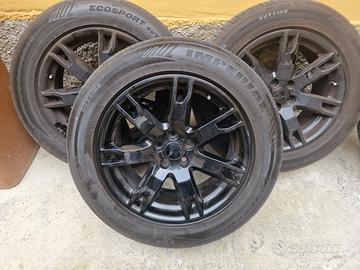 cerchi lega e gomme 18 per evoque