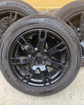 cerchi lega e gomme 18 per evoque