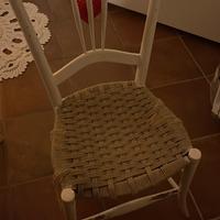 Sedia di legno da riparare