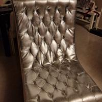 Poltrona design Fauteuil Bossley argento