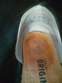 scarpe,polacchine CLARKS camoscio nero,vibram 9/43