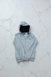 Felpa McKenzie con Zip - Grigio Melange 