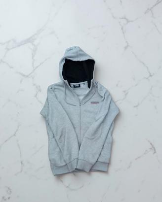 Felpa McKenzie con Zip - Grigio Melange 