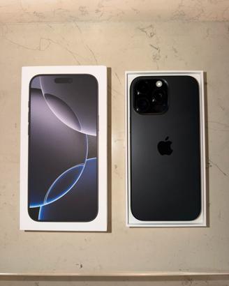 iPhone 16 Pro Max 256 gb Nero