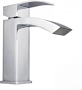 Rubinetto Bagno Lavabo Miscelatore Cascata cromato