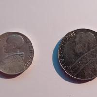 lotto 2 monete città del Vaticano 