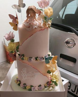 Torta per cerimonia in pan di zucchero