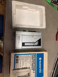 Registratore audiocassette Sanyo vintage