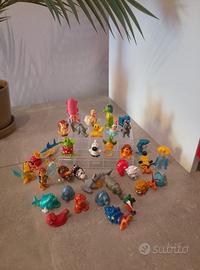 Lotto sorpresine kinder animali natoons