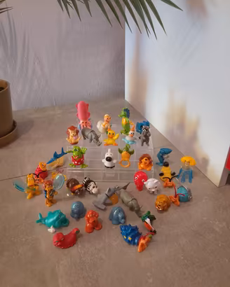 Lotto sorpresine kinder animali natoons