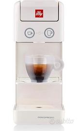 Macchina caffè Illy Superespresso bianca nuova