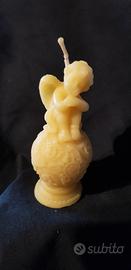 Candela in cera d'api pura 